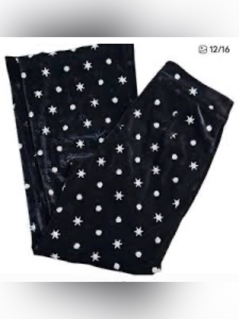 NEW Chelsea & Violet
Liliana Velvet Beaded Stars High
Rise Flare Pants SZ 6